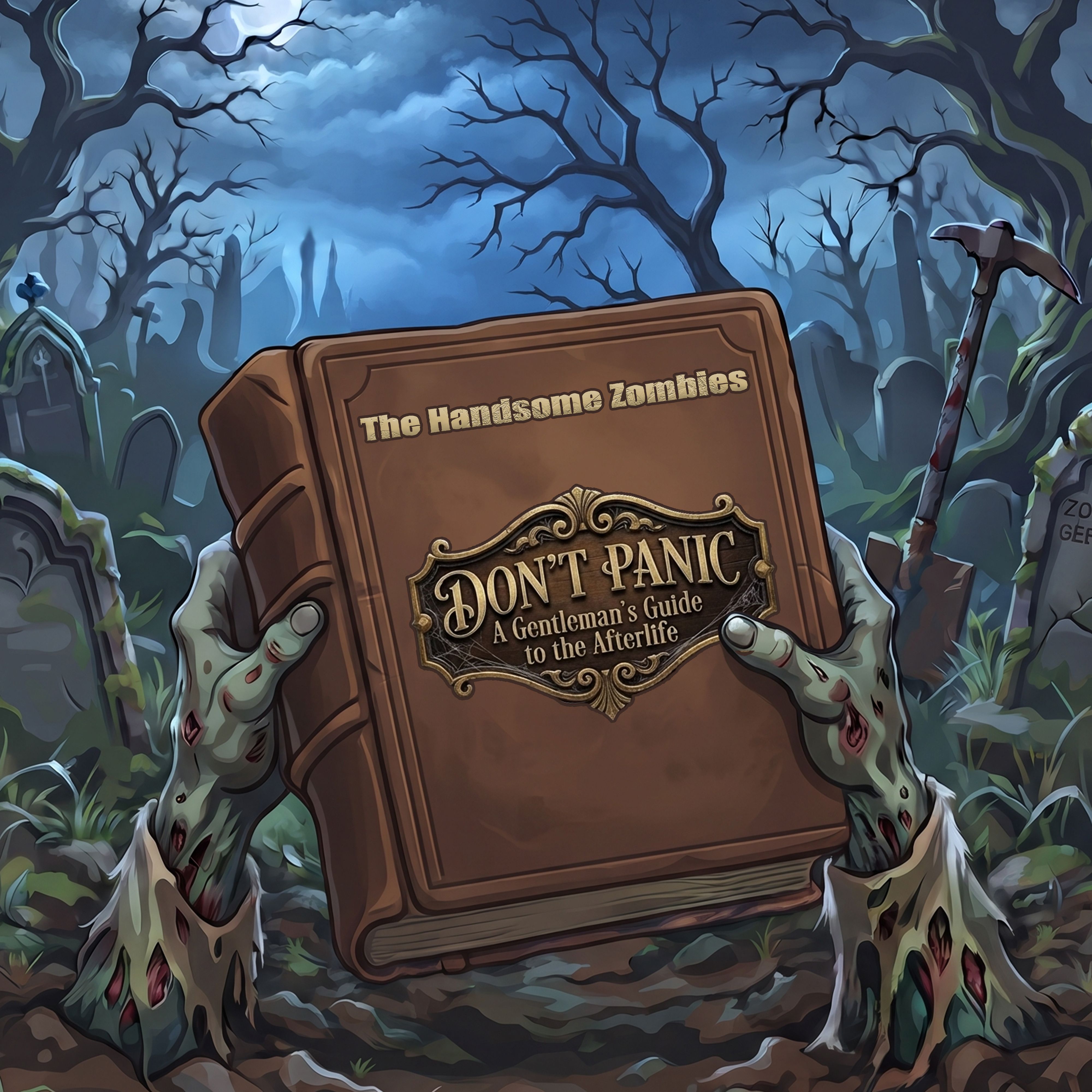The Handsome Zombies Cover